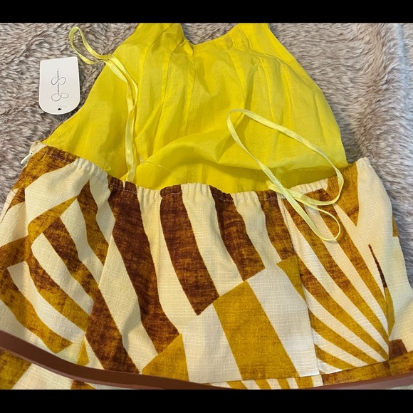 NWT-Halter Dress.  Jessica Simpson  in boardwalk brown sugar M - Picture 8 of 10